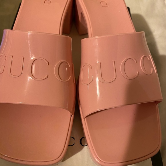 Gucci mules wild rose size 38 authentic. - Picture 8 of 9